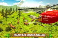 животное rescue вертолет сим Screen Shot 5