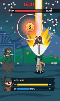 Tap Ninja Clash Screen Shot 2