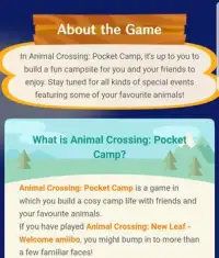 Animal Crossing Guide Screen Shot 2
