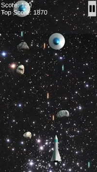 Go 2 Galaxy - Strzelanie Kosmiczne Screen Shot 6