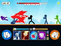 Stickman Fighter : Mega Brawl Screen Shot 8