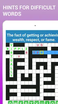 Crossword Puzzle Free Classic Word Game Offline Screen Shot 10