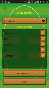 Cricket on the Go Screen Shot 1