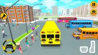 School Bus City School Driver. Screen Shot 3