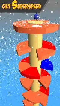 JUMPY Hilex Color Bounce Ball Tower Screen Shot 2
