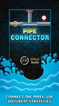 Pipe Line Connect: Water Pipe Connection Game Screen Shot 1