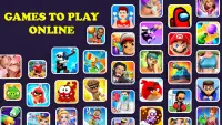 Games To Play Online - All in One Game Hub Screen Shot 0