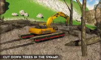 Amphibious Excavator Construction Crane Simulator Screen Shot 2