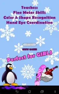 Snow Games for Girl Kids Screen Shot 1
