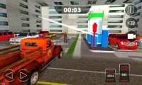 New City Car Parking Stunts sim Screen Shot 1