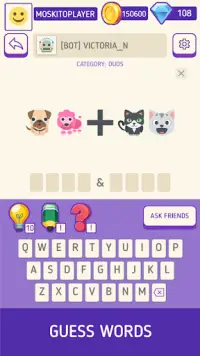 Emojinarium – Guess the Word | Word to Emoji Quiz Screen Shot 0
