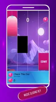 Marshmello Piano Tiles Screen Shot 3