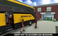 High School Bus Games 2018: Extreme Off-road Trip Screen Shot 6