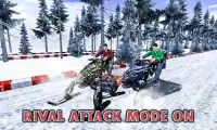 Snowmobile Ice Land Racing – Xtreme Offroad Trails Screen Shot 4