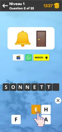 Quiz: Jeu Emoji, Devinez le Puzzle Emoji Screen Shot 1