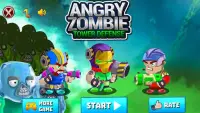 Angry Zombie Tower Defense Screen Shot 10