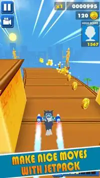 Temple Tom Subway Running Clash 😼😼 Screen Shot 3