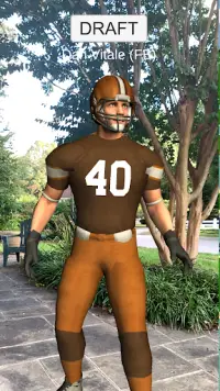 AR Sports Augmented Reality Fantasy Football Screen Shot 2