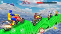 jeu de moto de course de moto Screen Shot 1