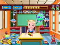 School Baby Care Games Screen Shot 1