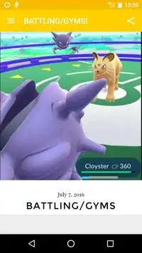 Tips Pokémon Go 2016 Screen Shot 2