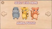 Kids Wooden Puzzle Blocks Game Screen Shot 1