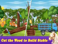 Build Horse Stable: Farm Construction Games Screen Shot 8