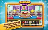 Restaurante de sandwich juego Screen Shot 3