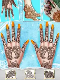 Muslim Hijab Makeover And Hand Art Screen Shot 1