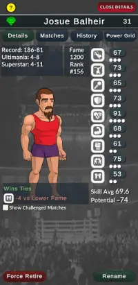 Ultimate Wrestling Manager Screen Shot 1