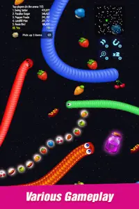 Worm.io: Slither Zone Screen Shot 10