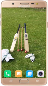 Cricket Bat and Ball Wallpaper Best HD Screen Shot 11