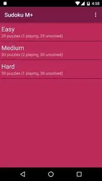 Sudoku M  Screen Shot 0