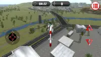 هليكوبتر الإسعاف 3D مدينة محاكي Screen Shot 4