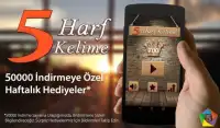 5 Harf Kelime Oyunu Screen Shot 0