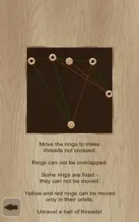 Untangle. Rings and Lines Screen Shot 4
