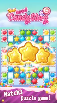 New Sweet Candy Story: Puzzle Master Screen Shot 0