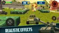 Tank Titans Attack - War Tanks Shooting Game 3D Screen Shot 4