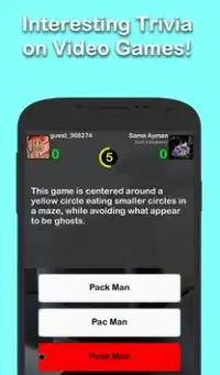 Video Game Trivia Screen Shot 1