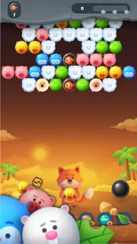 Toon Bubble Shooter Screen Shot 1