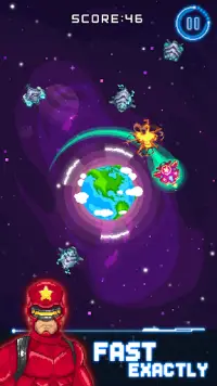 Superhero: Earth Has Fallen – A Cosmic Pixel War Screen Shot 6