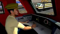 เครื่องจำลองรถไฟตำรวจอินเดีย Screen Shot 4