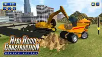 Highway Road Construction Games Free 2018 Screen Shot 1