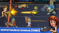 Permainan Pertahanan Zombie (Last Heroes) Screen Shot 2