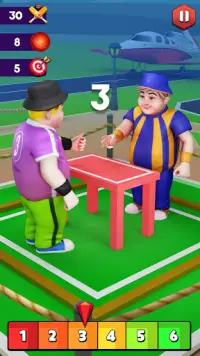 Kids High School Cricket Clash : Multiplayer Game Screen Shot 1