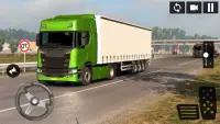 American Truck Driving Simulator: Cargo Truck Game Screen Shot 0