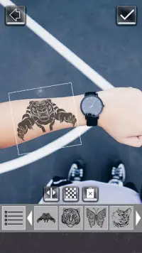 Arma del tatuaje del Simulador Screen Shot 2