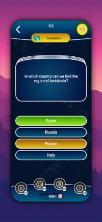 Millionaire Trivia Quiz. 2021. New Free Game Screen Shot 2