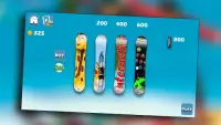 Corrida Snowboard-Estrada Desenhe Jogos de Esporte Screen Shot 1