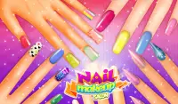 Girl Nail salon Simulator: ألعاب الأظافر للفتيات Screen Shot 6